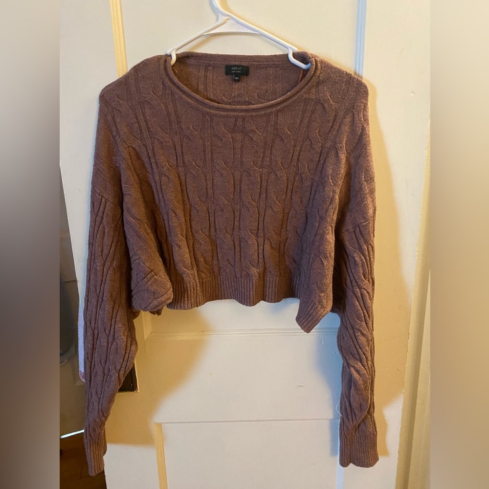 Cropped Sweater Super Soft